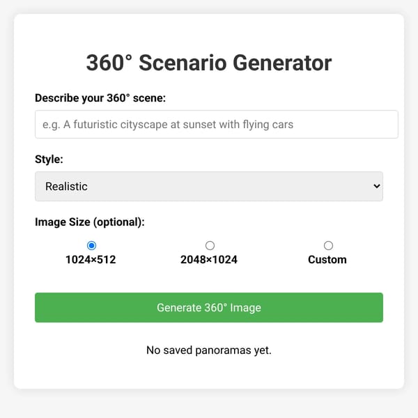 360° Scenario Generator