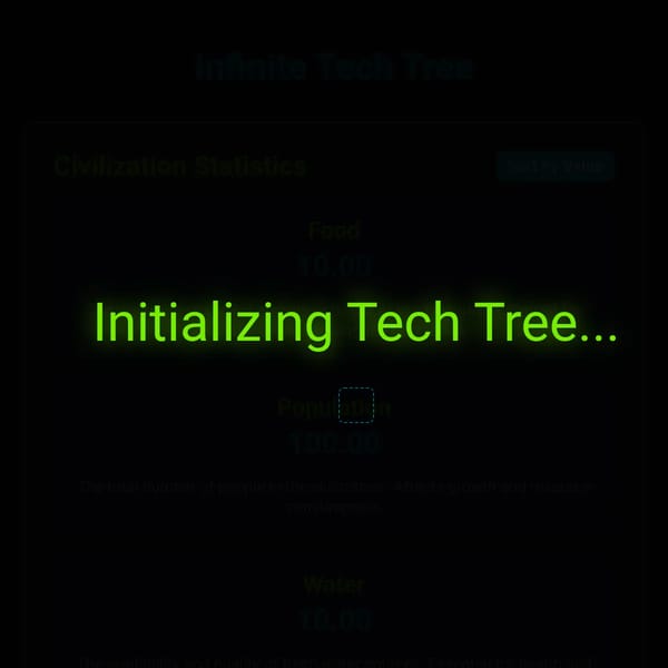 Infinite Tech Tree Modded