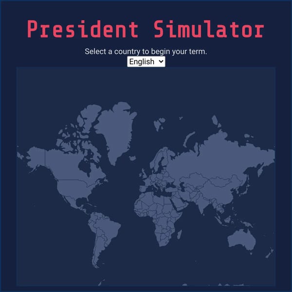 Simulador de Presidente