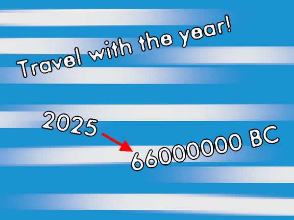 Year time travel [✉YOUR SUGGESTIONS✉]