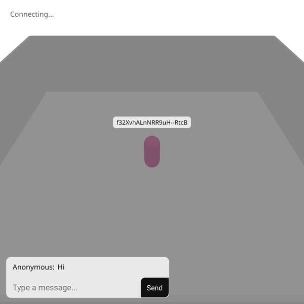 3D Multiplayer Chat Room