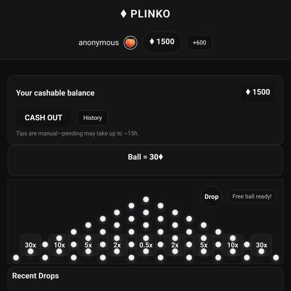 Fake Plinko