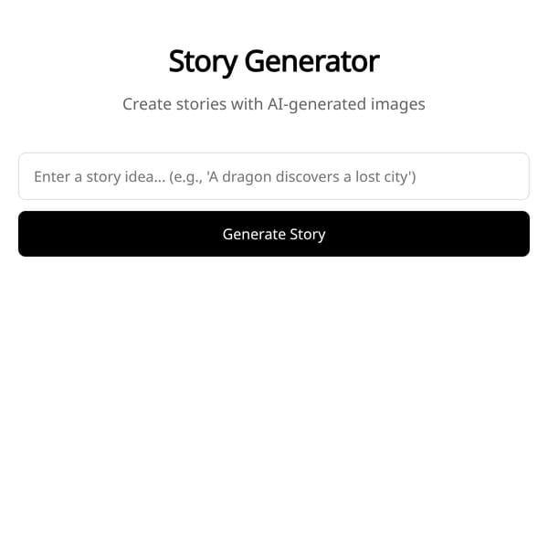 AI Story Generator