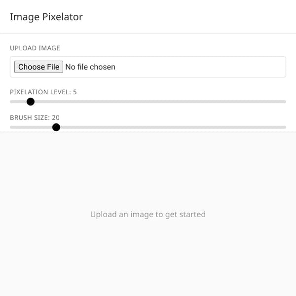 Image Pixelator