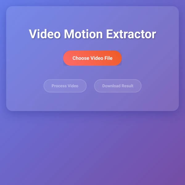 Video Motion Extractor