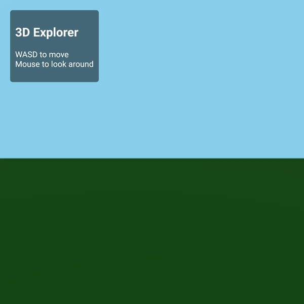 Interactive 3D Experience