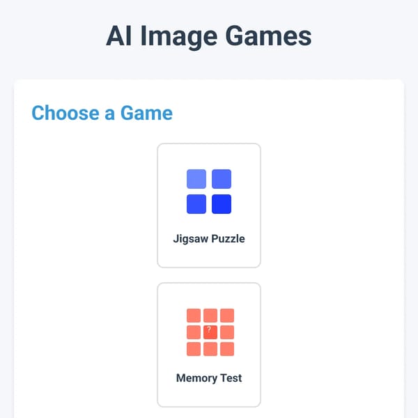 AI Image Games