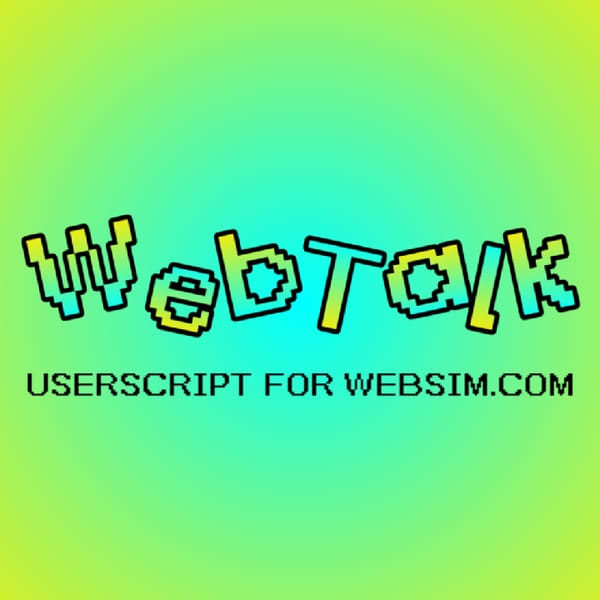 Webtalk ( BETA )