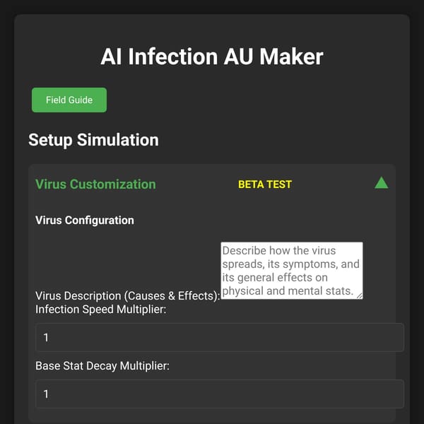 AI Infection Story Maker