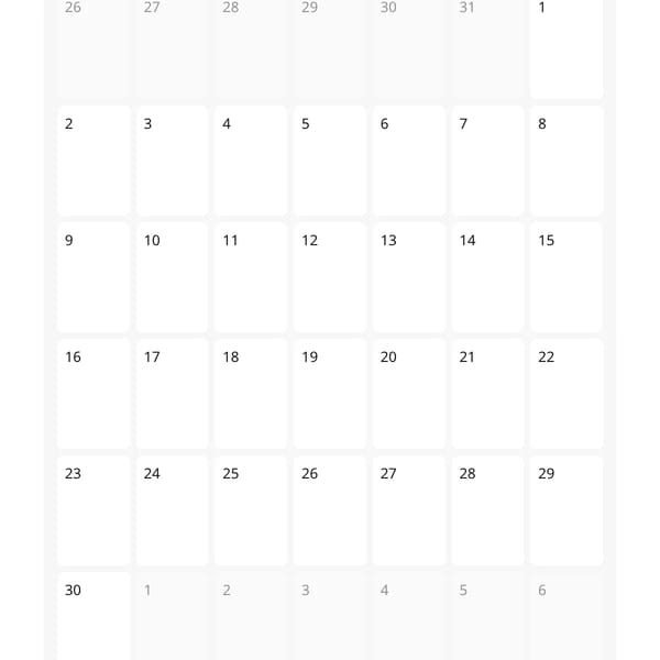 Calendar