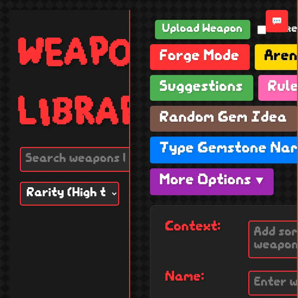 Weapon Library