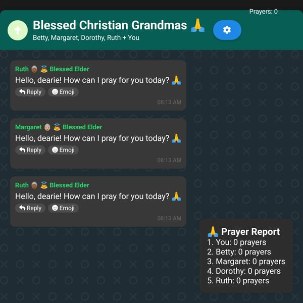Grandma's Christian WhatsApp