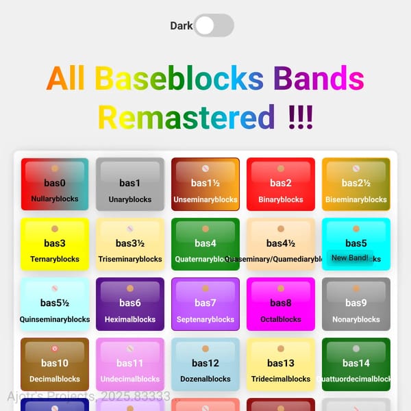 All Baseblocks Bands Remastered 2