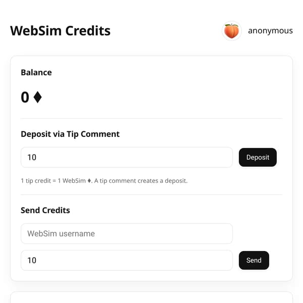 WebSim Bank