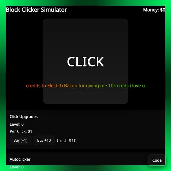 Block Clicker Simulator