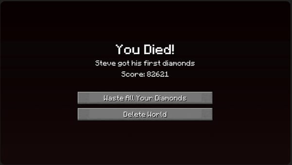 Minecraft Death Screen Maker