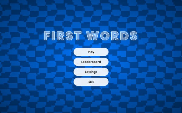 First Words V2.0  [GRAND RE-RELEASE!]