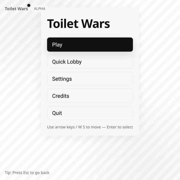 TOILET WARS alpha