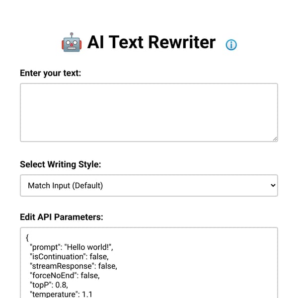 AI Text Editor