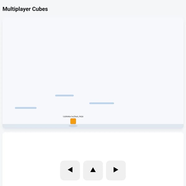 Multiplayer Cubes