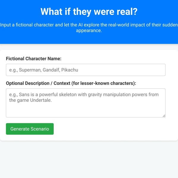 What if they were real?