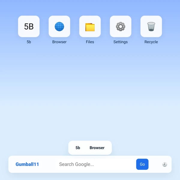 Gumball11 — Web Win11