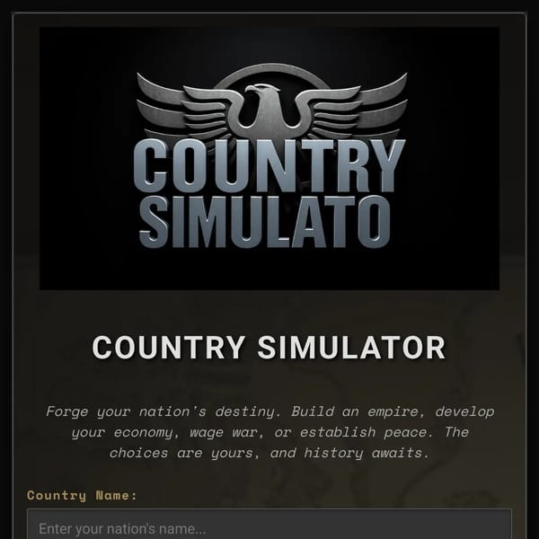 Country Simulator