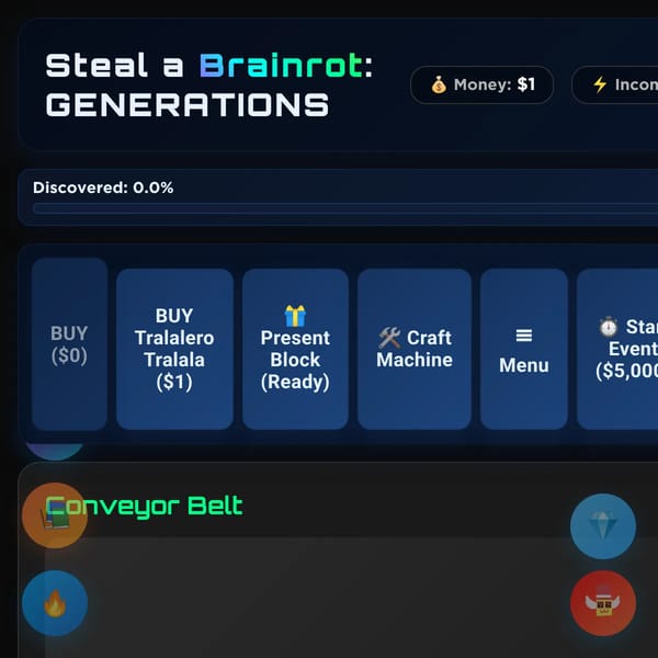 Steal a Brainrot: GENERATIONS - 13