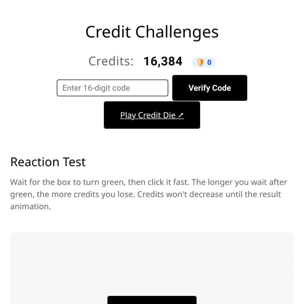 Credit Challenges