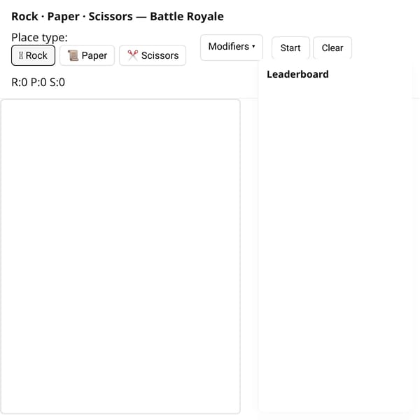 RPS - Battle Royale