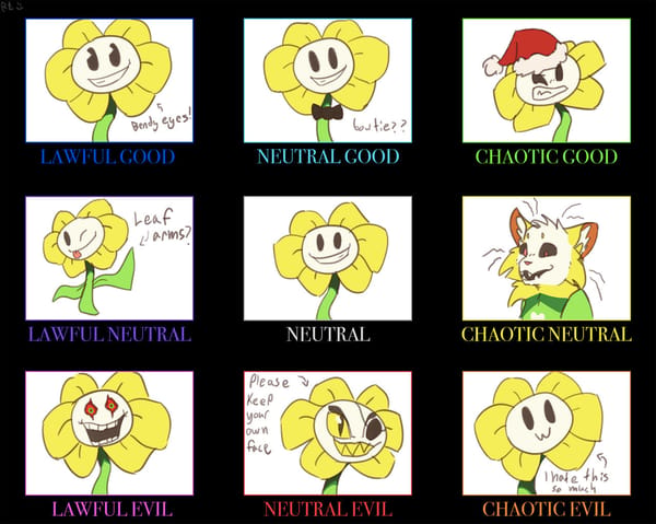 Talk to Flowey