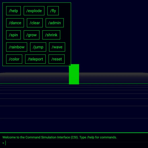 CLI game (he is named jim!)