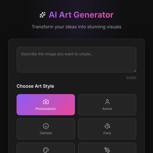 AI Art Generator - Create Stunning Images