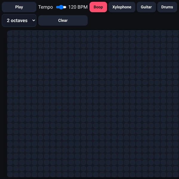 Step Sequencer Interface