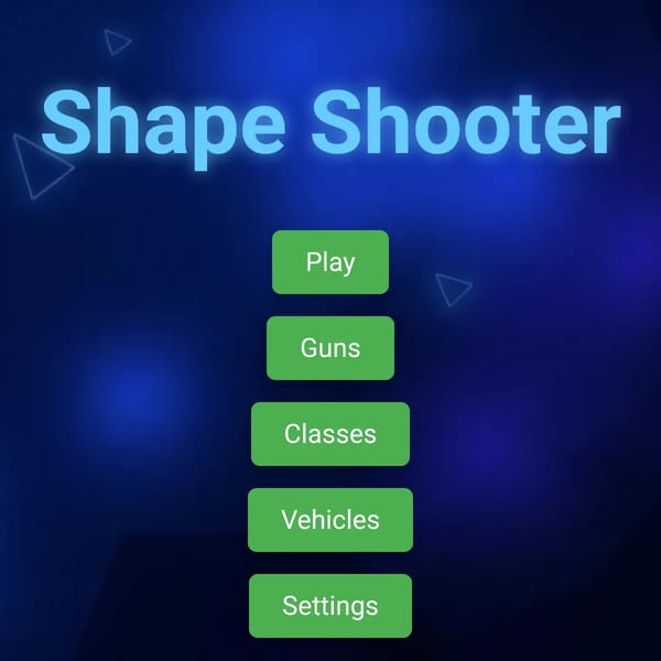 Shape Shooter [🚓VEHICLES]