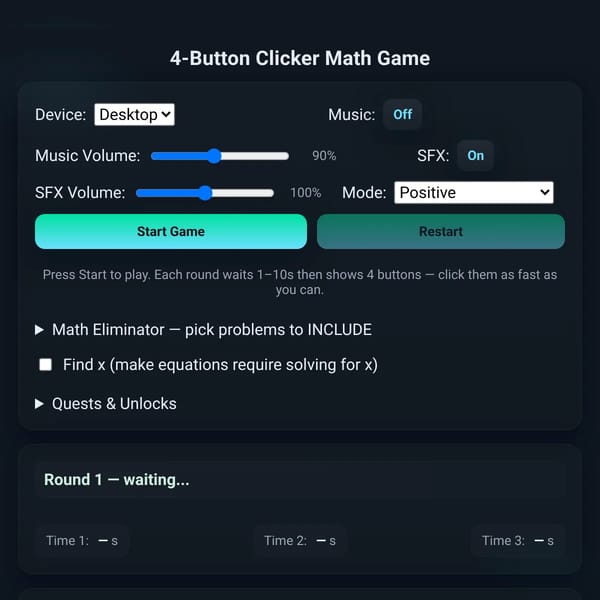 Math Game