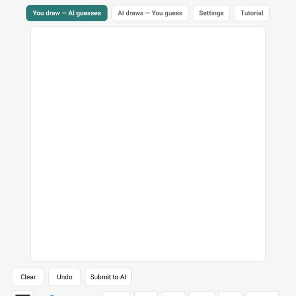 Draw & Guess — AI vs Player