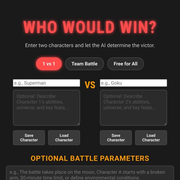 Who Would Win?