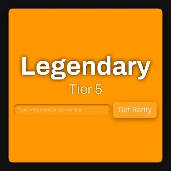 Rarity RNG