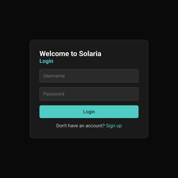 Solaria: Communities & Conversations