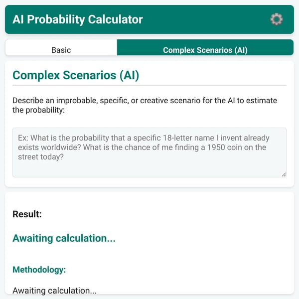 Calculadora de Probabilidade