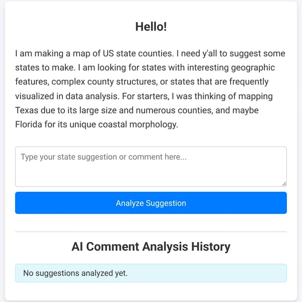 US County Map Project