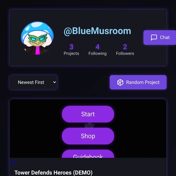 Blue Musroom's profile