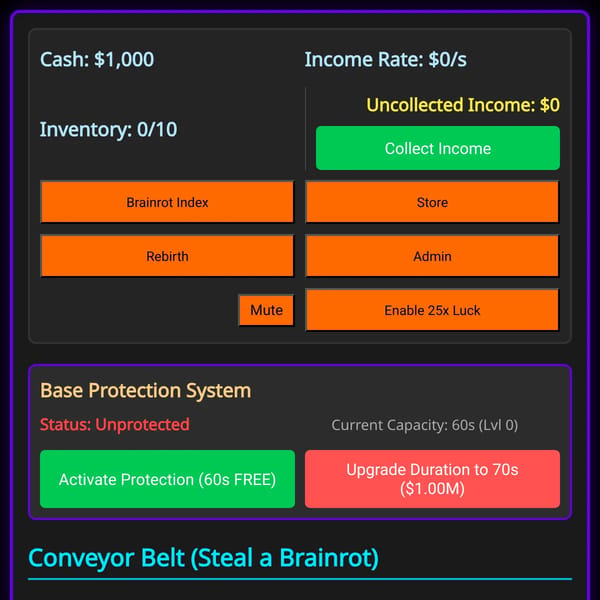 Steal a Brainrot