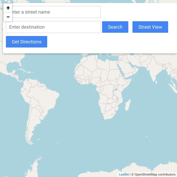 WebSim Maps - Directions