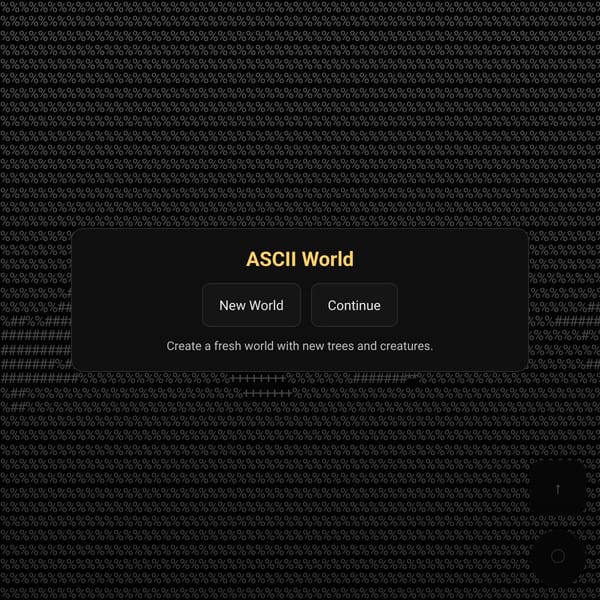 3D ASCII
