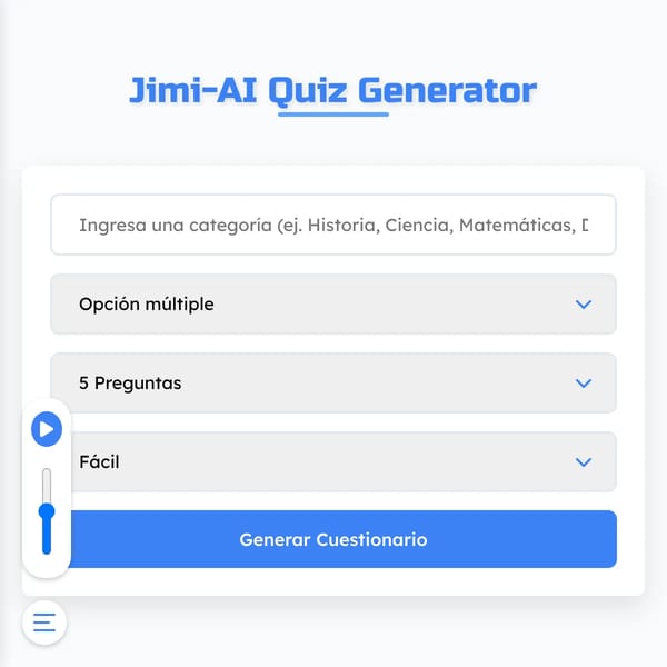 Jimi-AI Quiz Generator