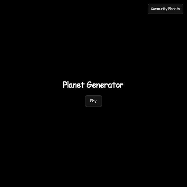Planet Creator - ENHANCED