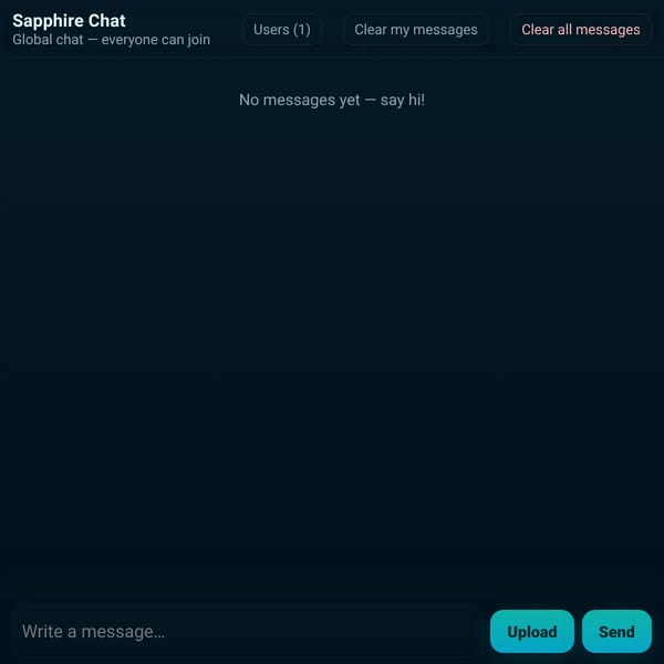Sapphire Chat