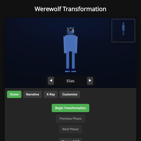 Werewolf Transformation legacy version
